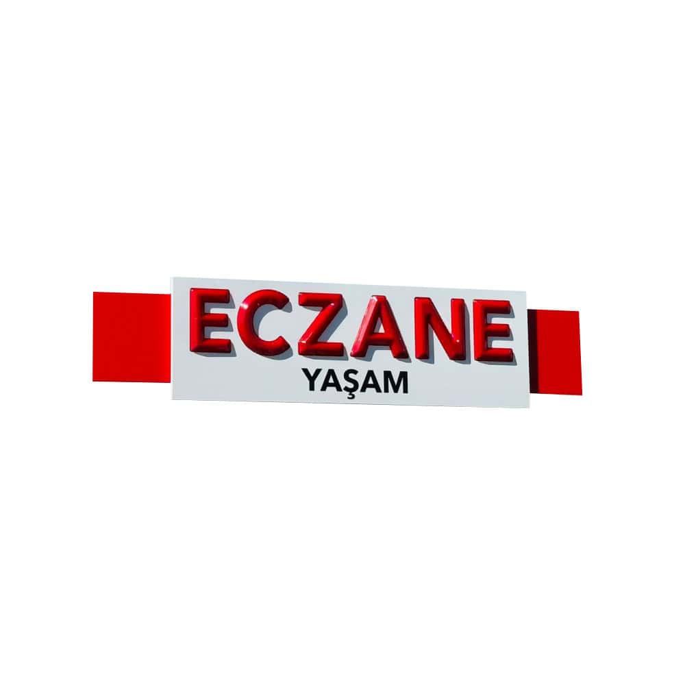 Eczane Tabelası Yönetmeliğe Uygun Ölçüler