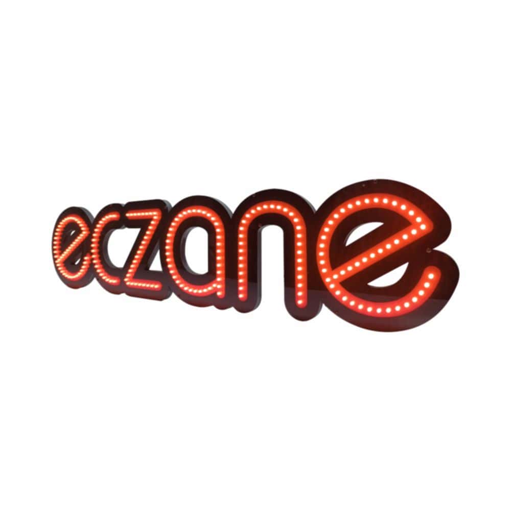 Eczane Yazılı Led Tabela 20x100cm