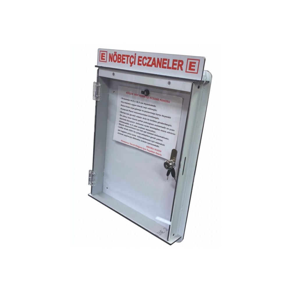 Nöbetçi eczane panosu Işıklı 1 X A4